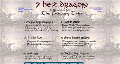 Desktop Screenshot of 7hexdragon.org