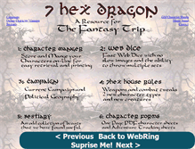 Tablet Screenshot of 7hexdragon.org